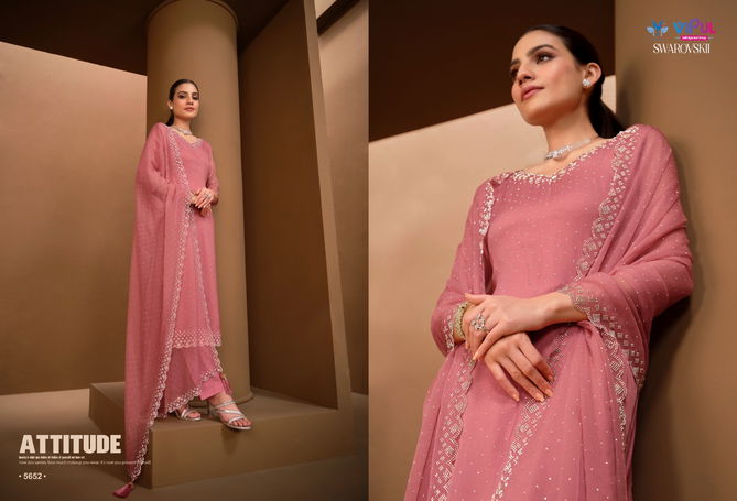 Swarovskii By Vipul Heavy Wedding Wear Designer Salwar Kameez Wholesale Market In Surat